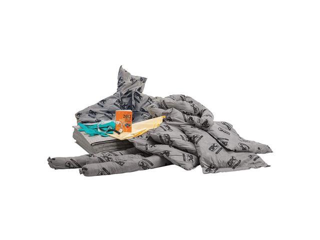 BRADY SPC ABSORBENTS SKA55-R Spill Kit Refill, Universal, Gray