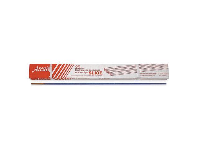 ARCAIR 42049002 Exothermic Cutting Rods Flux Coated, Pk25, Pk25