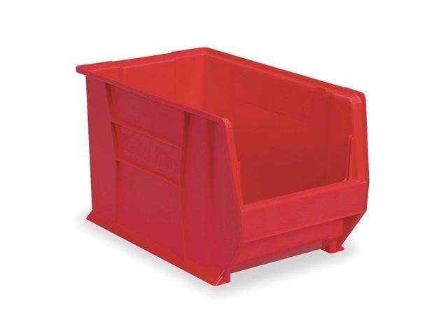 Photos - Inventory Storage & Arrangement AKRO-MILS 30280RED 200 lb Storage Bin, Plastic, 12 3/8 in W, 6 in H, Red,