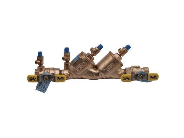 APOLLO VALVES 4ALF105A2F Double Check Valve Assembly,Size 1 In.