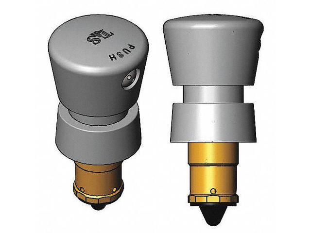 T & s Brass Metering Cold Cartridge, T & S Faucets For Use With, Chrome 3' 238AC