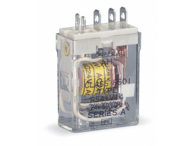 SCHNEIDER ELECTRIC 8501RS41V14 Socket, General Purpose Relay, Square, 15 A, 5