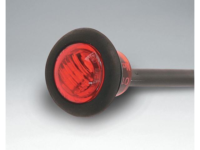 MAXXIMA M09300R Clearance Light,LED,Red,Grommet,3/4 Dia