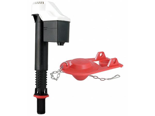 KORKY 818GR Fill Valve, Plastic; Rubber