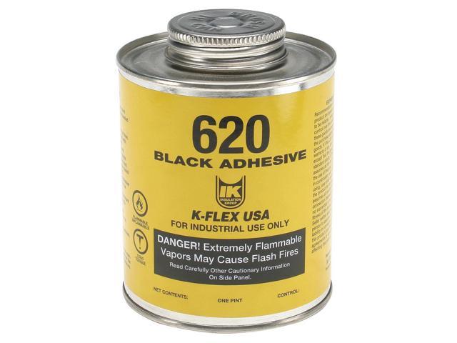 K-FLEX USA 800-620-PTB Contact Cement, 620 Series, Black, 1 pt, Can