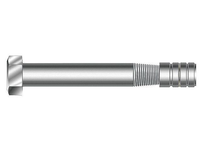 MKT FASTENING 3432000 Taper Bolt Removable Anchor Bolt, 1/2 in Dia, 5' L, Zinc