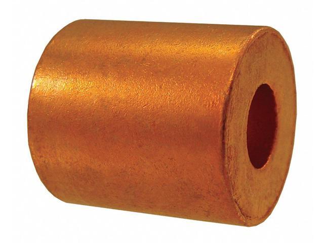 LOOS ST2-10 Wire Rope Stop Sleeve,5/16 In,122 Copper