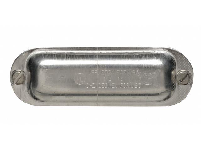 APPLETON ELECTRIC K250 & 300-A Conduit Body Cover,Steel Screws,Form 85
