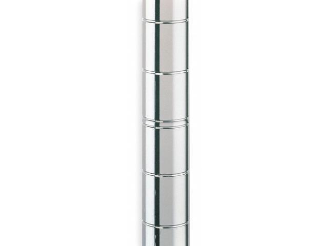 Metro Ind Wr Shlf Pst,63 inx1 in,Splt Slv,PK4 63UP