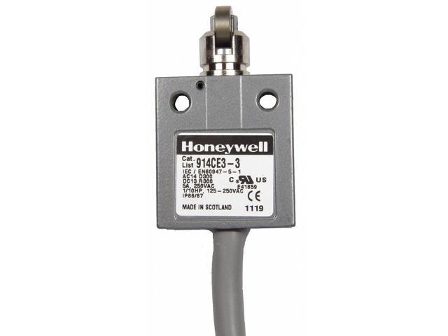 1NC/1NO SPDT Limit Switch Cross Roller Plunger HONEYWELL MICRO SWITCH 914CE3-3
