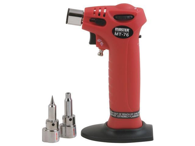 MASTER APPLIANCE MT-76 Microtorch,2500 F,Butane,w/ 2 Tips