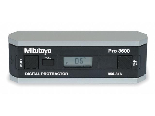 MITUTOYO 950-318 Electronic Digital Protractor,6 In,SPC