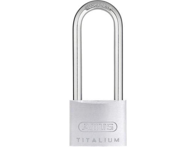 Abus Silver Lockout Padlock, Alike Key Type, Aluminum Body Material, 1 EA