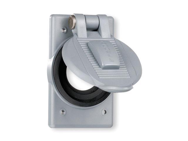 HUBBELL WIRING DEVICE-KELLEMS HBL20405 1 Gang -Gang Vertical Weatherproof