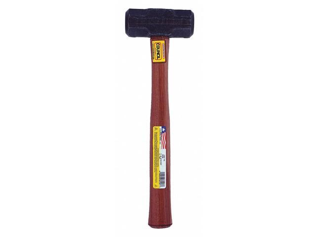 COUNCIL TOOL PR30 Engineers Hammer,3 lbs.,15 In L,Hickory