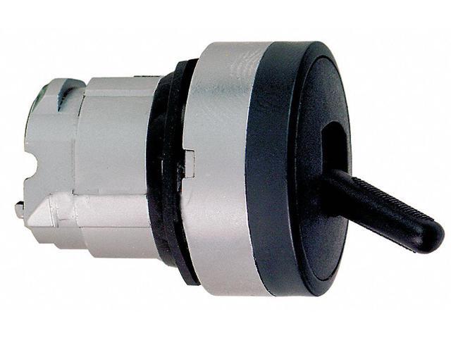 Schneider Electric Toggel Switch Operator,22mm,Black HAWA ZB4BD28