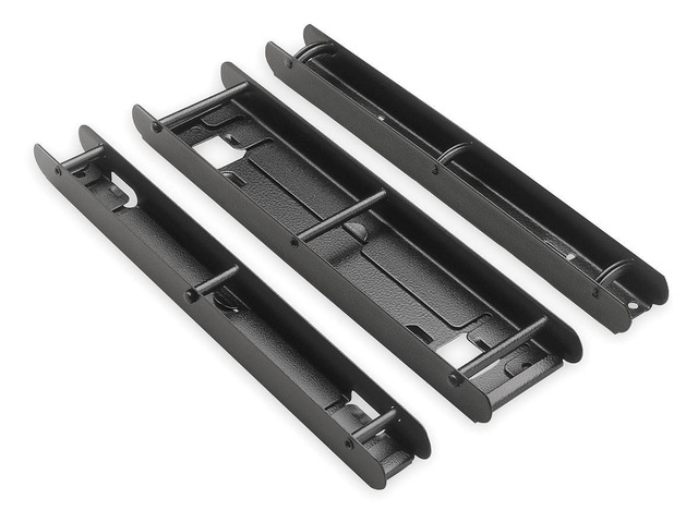 TARIFOLD 50405 Catalog Rack Ring Sec., 1-1/3 In. H, Blk