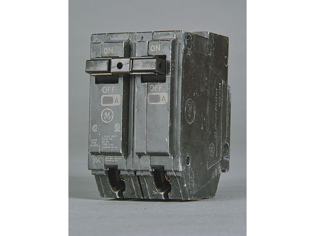 GE THQL2180 Molded Case Circuit Breaker, THQL Series, 80A, 2 Pole, 120/240V AC,