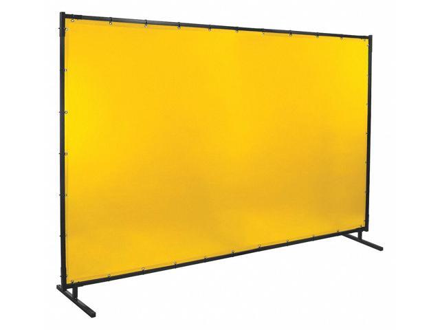 STEINER 534HD-6X10 Welding Screen, Transparent Vinyl, 10 ft. W., 6 ft. H., 13