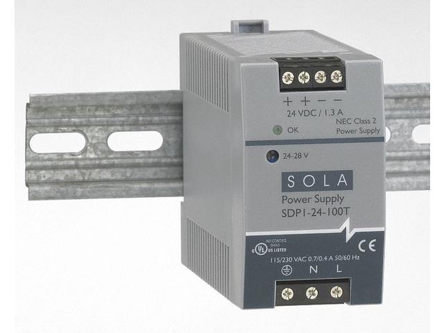 SOLAHD SDP148100T DC Power Supply, 85/264V AC, 48/56V DC, 50 W, 1 A, DIN Rail