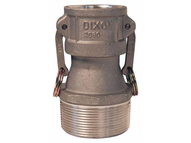 DIXON 3020-B-AL Coupler,3 x 2 In,Female Coupler x MNPT