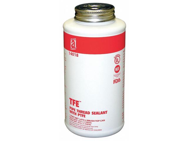 ANTI-SEIZE TECHNOLOGY 14018 Pipe Thread Sealant 19.2 fl oz, Brush-Top Can, TFE,