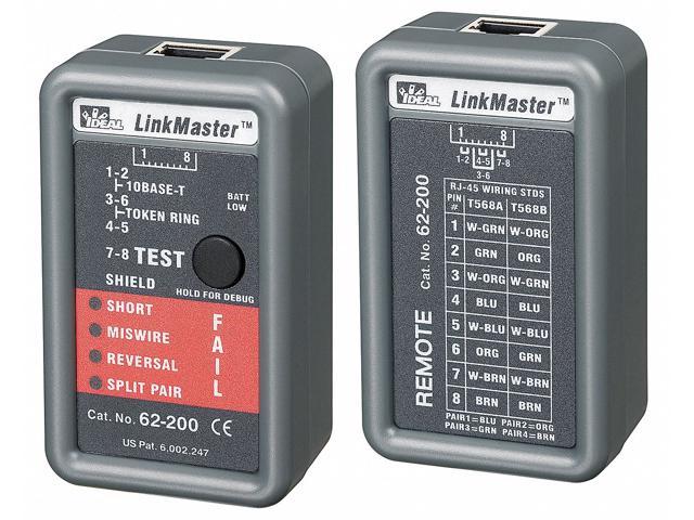 Photos - Other Power Tools IDEAL Linkmaster UTP/stp Cable Tester 62-200 