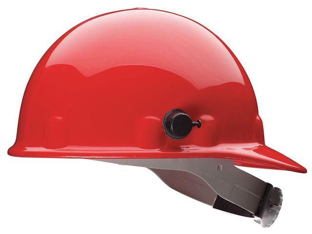FIBRE-METAL BY HONEYWELL E2QRW15A000 Hard Hat, Super Eight E2, Thermoplastic, 8