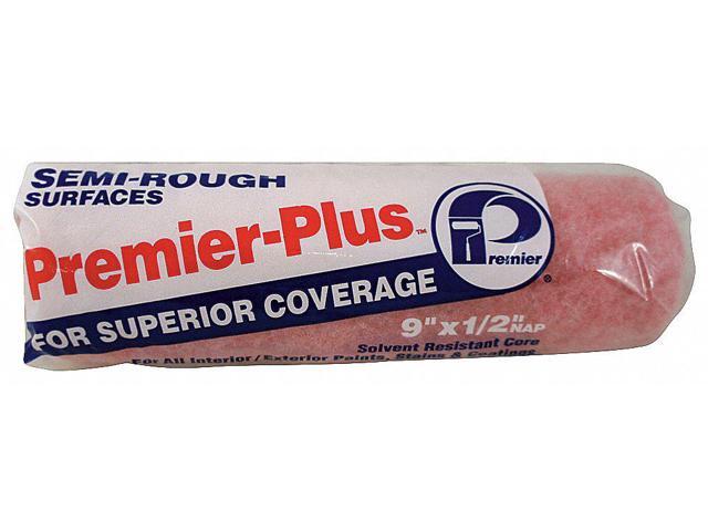 PREMIER 937 9' Paint Roller Cover, 1/2' Nap, Polyester/Knit