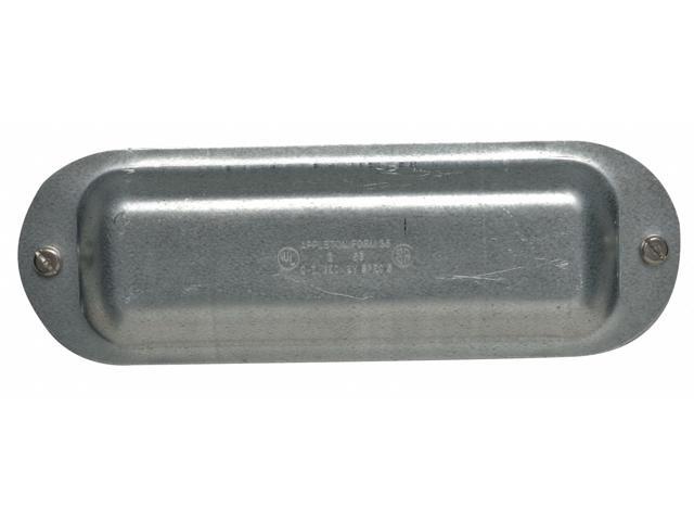 APPLETON ELECTRIC K200 Conduit Body Cover,2 in.,Steel,Form 35