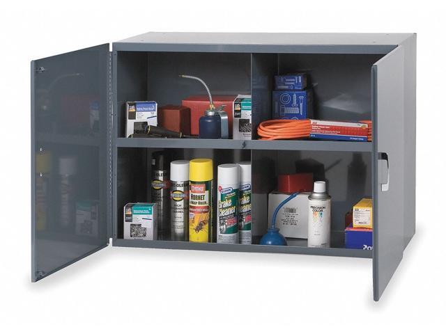 DURHAM MFG 338-95 Shelving Storage Cabinet, 23-7/8 in H, 33-3/4 in W, 12-1/2 in