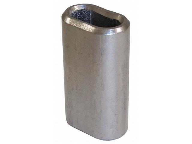 Loos Wire Rope Sleeve,3/16 In,304 SS SL11-6