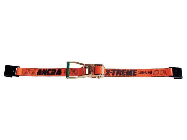 Ancra Tie-Down Strap, Ratchet, 27ft x 2In, 3333lb Orange 45982-90-27-GRA
