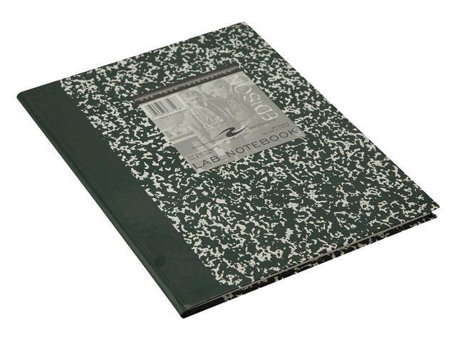 ROARING SPRING 77108 Lab Notebook,8 in. x 10 in.,Green