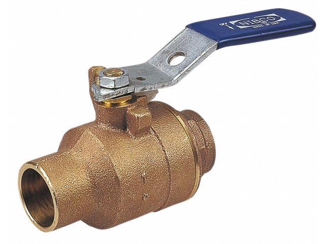 Photos - Other sanitary accessories NIBCO S58570 1/4 1/4' Sweat Bronze Ball Valve Inline