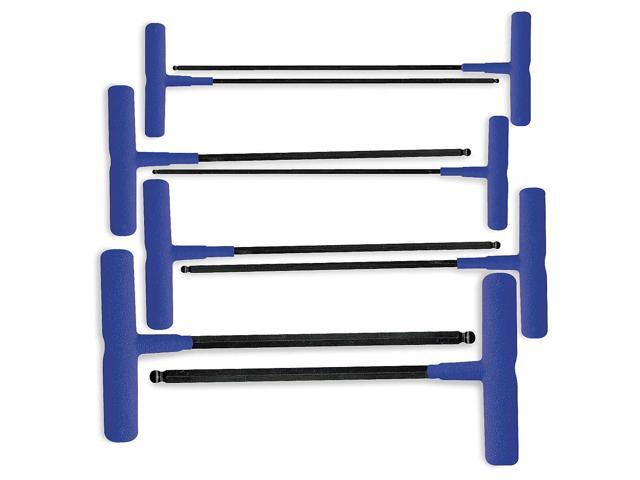 EKLIND 64808 8 Piece Metric T-Shape Hex Key Set, 64808