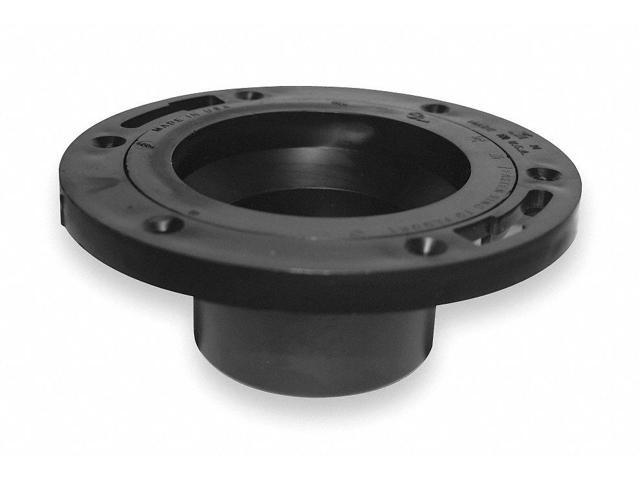 MUELLER INDUSTRIES 02252 Adjustable Closet Flange, 4 x 3 In, Spigot