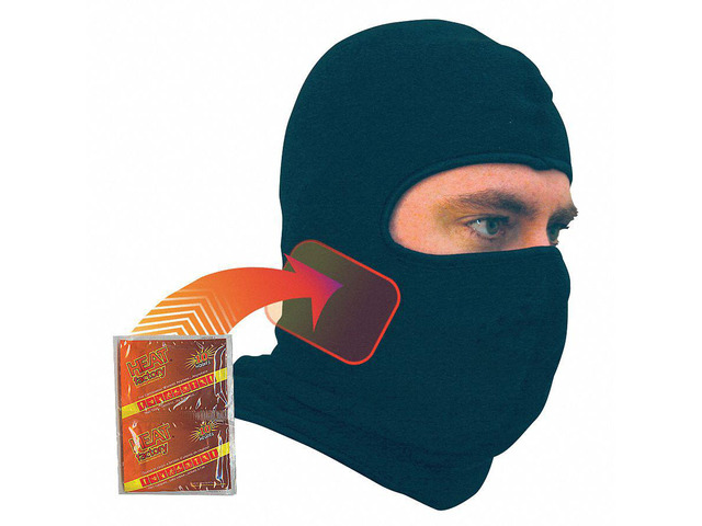 HEAT FACTORY 1786 Heated Balaclava,Black,Universal