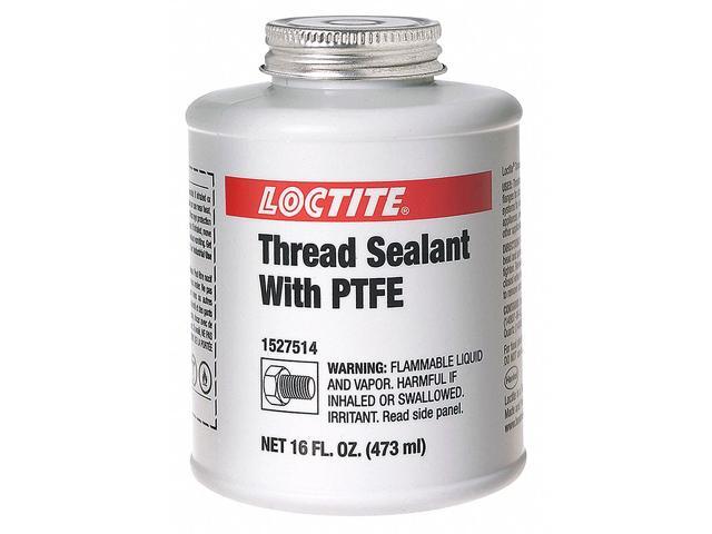 LOCTITE 1527514 Pipe Thread Sealant, 5113, 16 fl oz, Brush-Top Can, Off-White