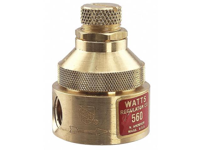 WATTS 1/8 LF560 0-125 Pressure Regulator,1/8 In,0 to 125 psi