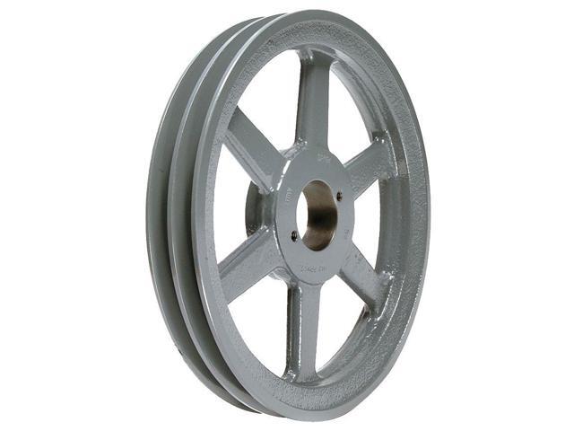 TB WOOD'S 2BK190 1/2' to 1-1/2' Bushed Bore 2-Groove Standard V-Belt Pulley