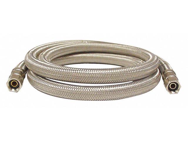 Supply Line,120 in. L,1/4 in. Stop Intel KISSLER & CO 88-6080