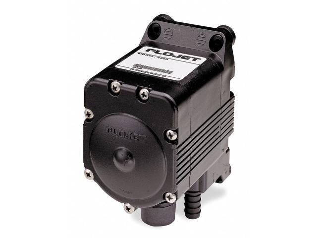FLOJET G575215Z Double Diaphragm Pump, Polypropylene, Air Operated, Santoprene,
