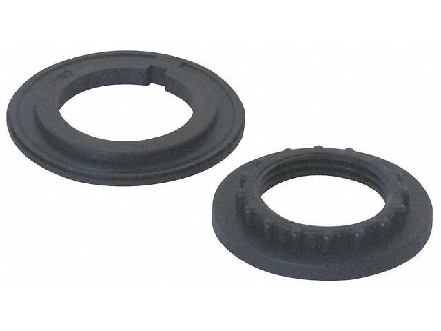 EATON M22S-R30 Adapter Ring Set,30mm Holes,22mm,Black