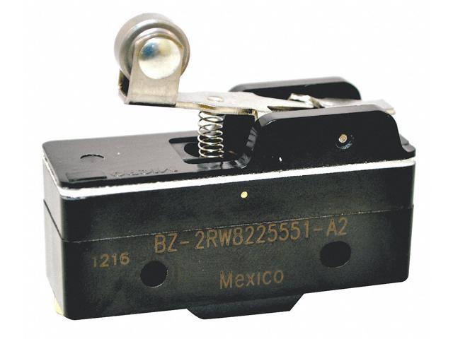 HONEYWELL BZ-2RW8225551-A2 Snap Action Switch, Lever, Roller, Short Actuator, HONEYWELL BZ-2RW8225551-A2 Snap Action Switch, Lever, Roller, Short Actuator,