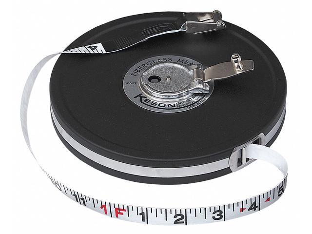 KESON MC-18-100 100 ft Tape Measure, 1/2 in Blade