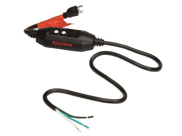 RAYCHEM 171527-000 Plug In Cord Set, For Use With 120V WinterGard Heating