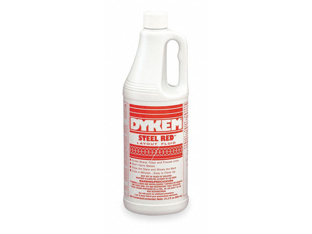 DYKEM 80696 Layout Fluid,Steel Red(TM),930 mL