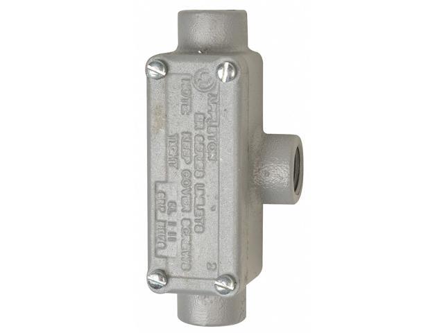 APPLETON ELECTRIC ERT75 Conduit Outlet Body w/Cover,Iron,T