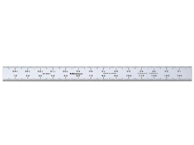 Photos - Other Power Tools Mitutoyo 182-211 Flexible Rule, SS, 150 x 12.7mm, 1mm, 0.5mm 